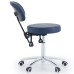 Round Stool with Backrest